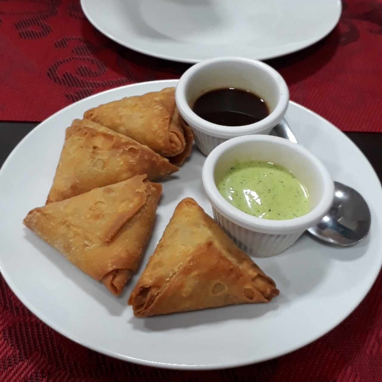 samosas de vegetales