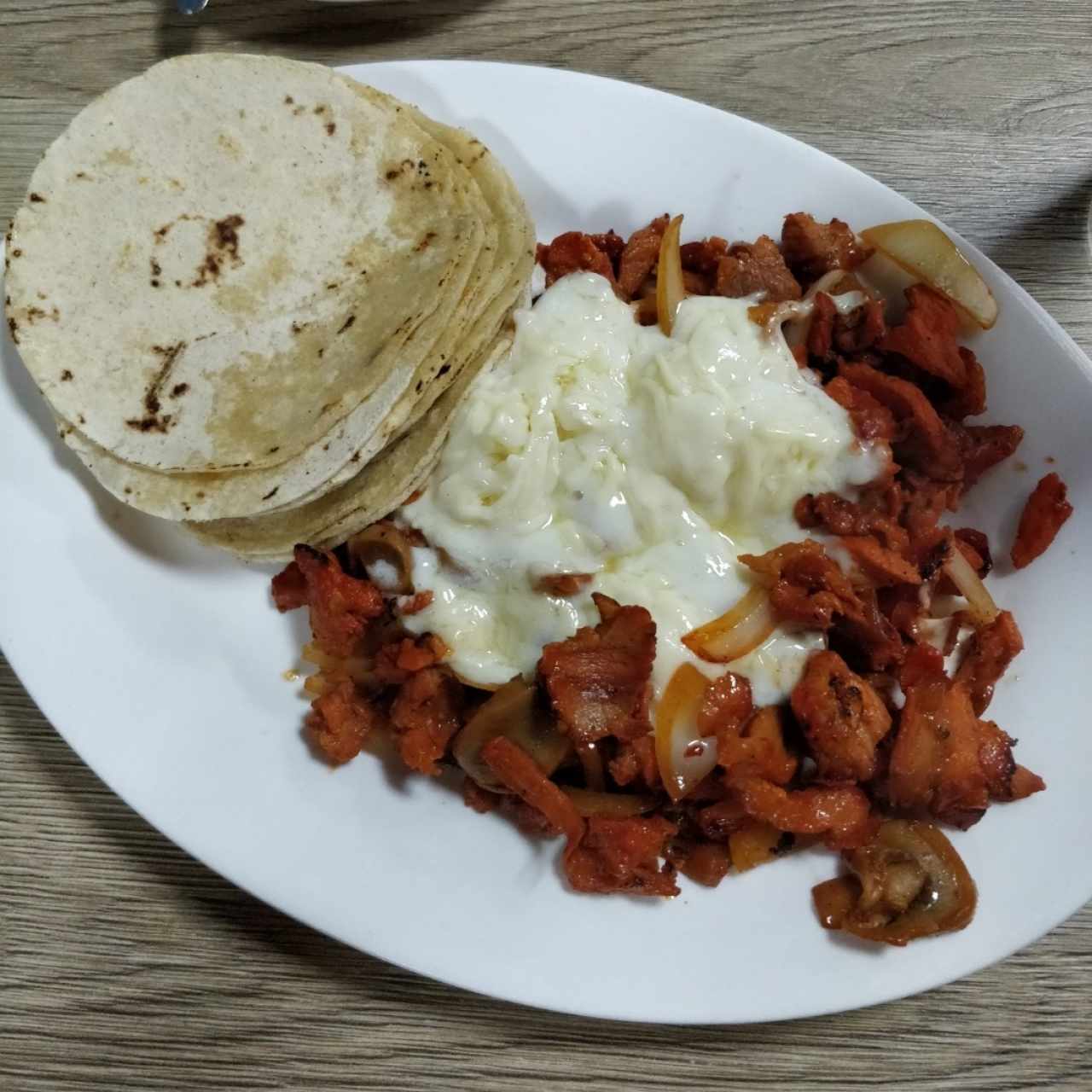 El Tarasco con tortillas de harina