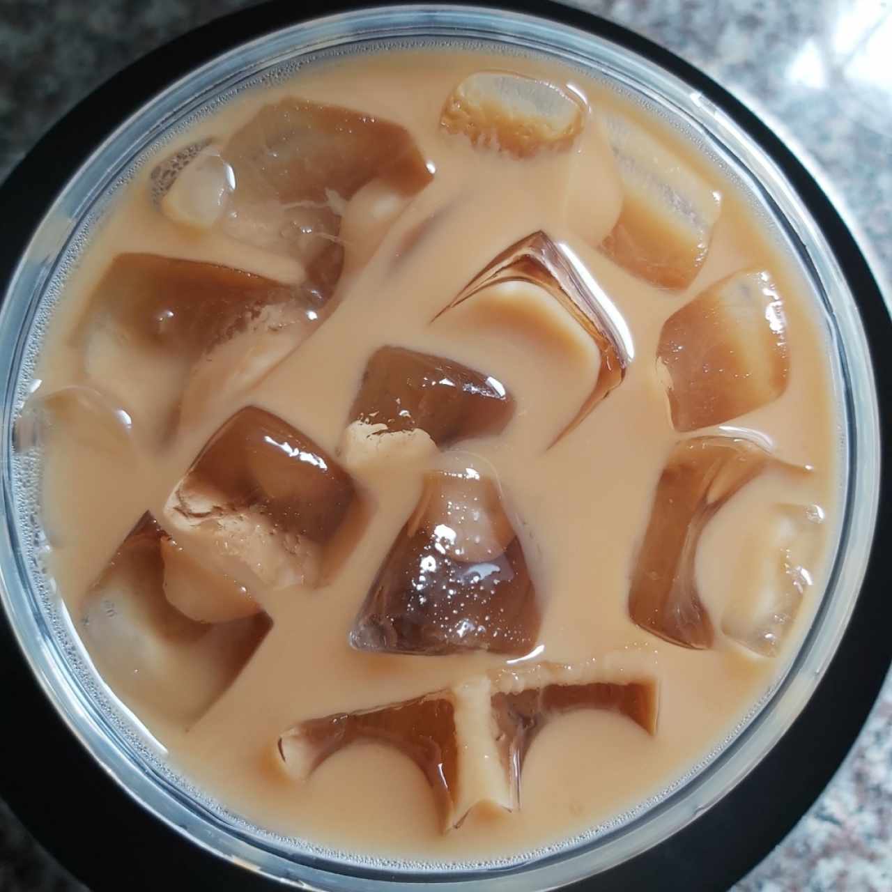 Cold brew latte