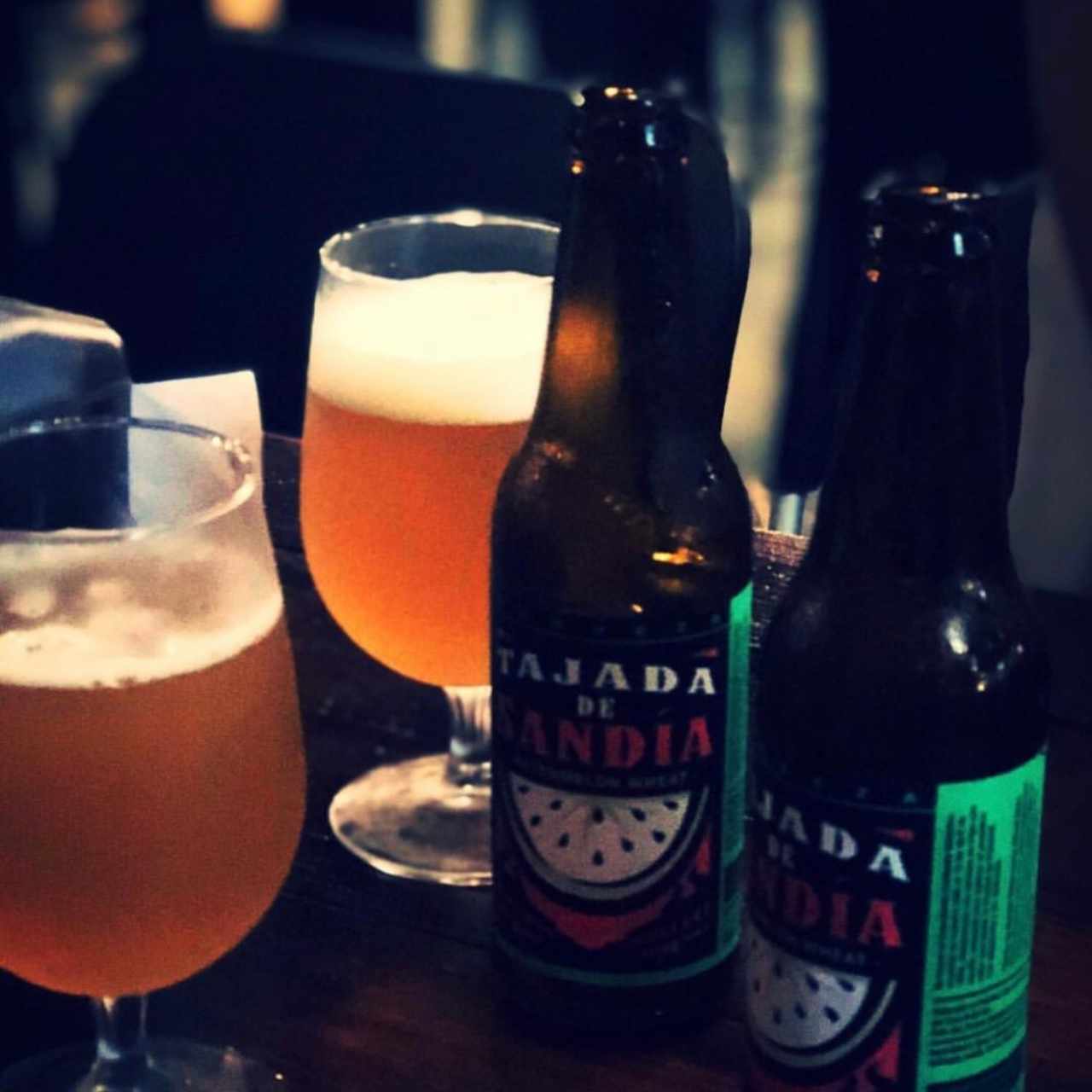 Tajada de Sandia, Cerveza Artesanal. 