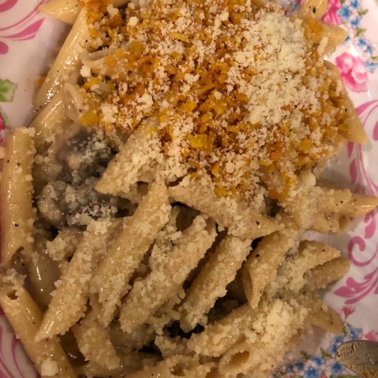 Cacio e Pepe con Lengua