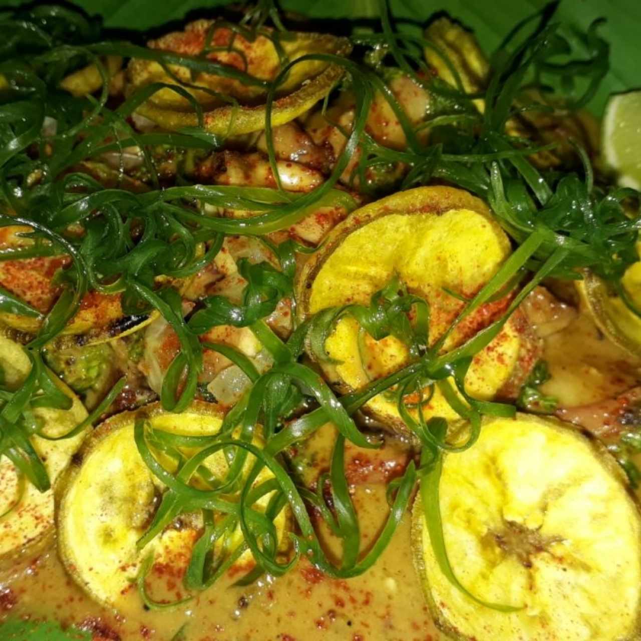 Curry de mariscos