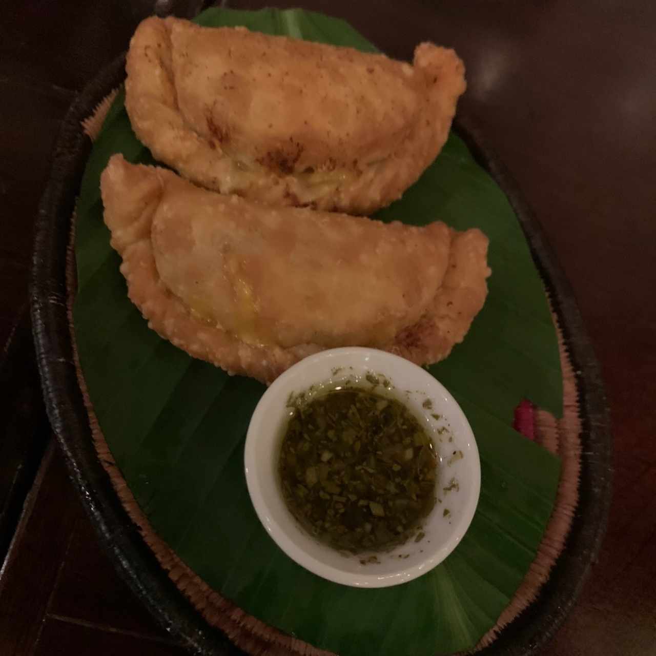 Empanadas de pescado con queso