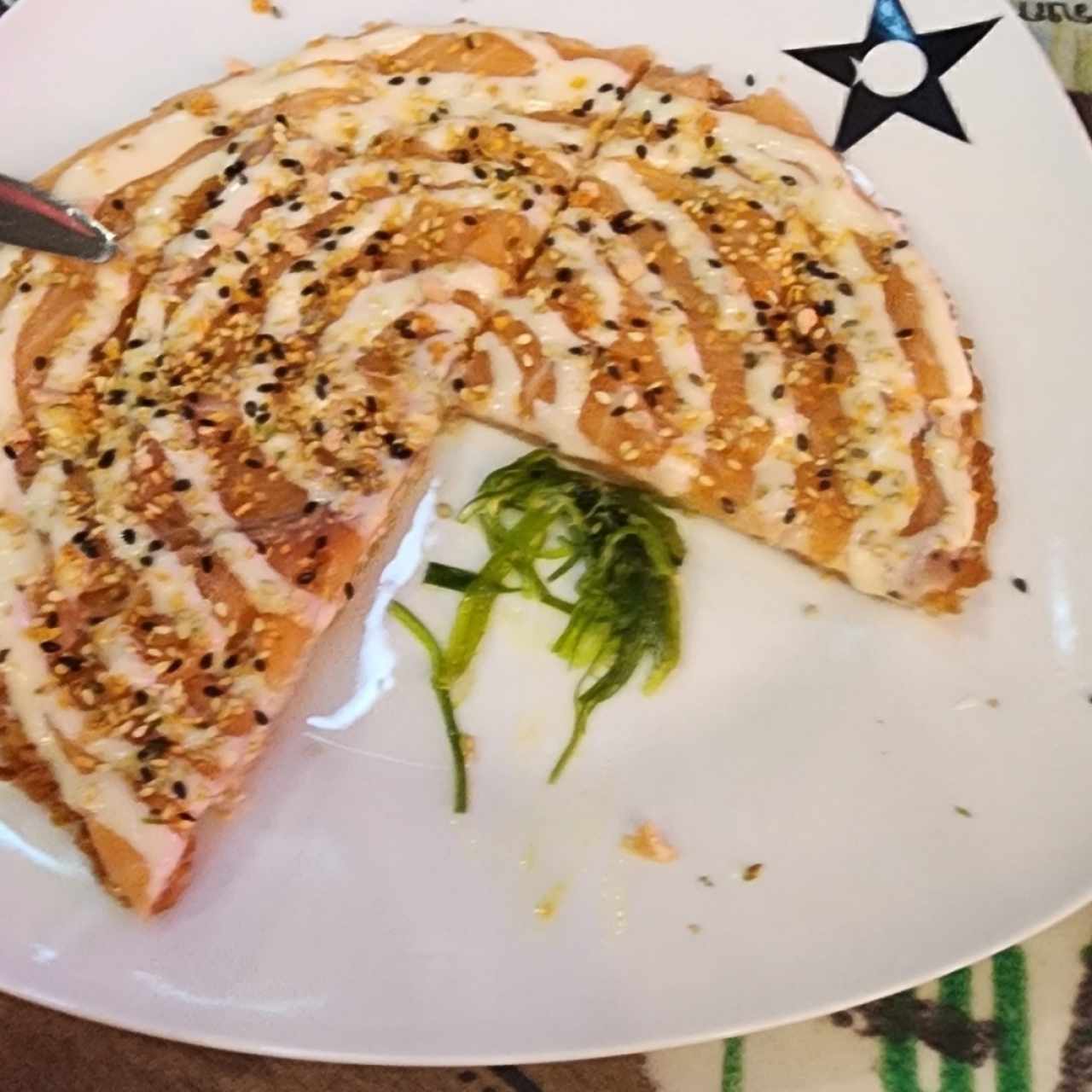 Pizza de Salmón Fresco