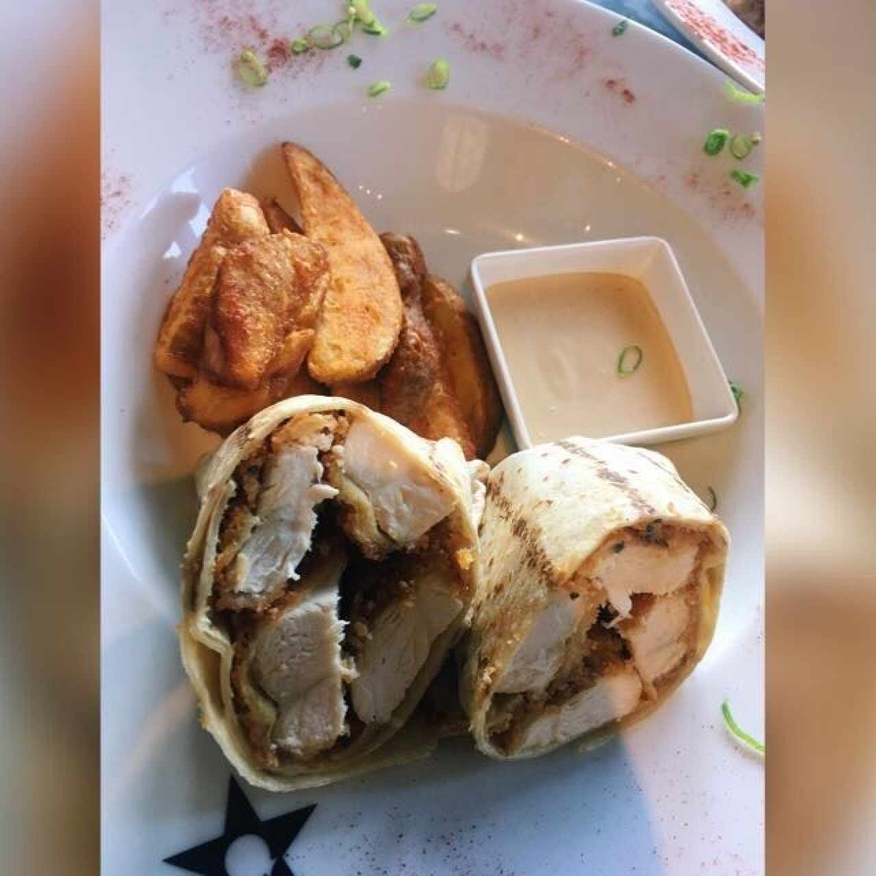 Wrap de Pollo Teriyaki