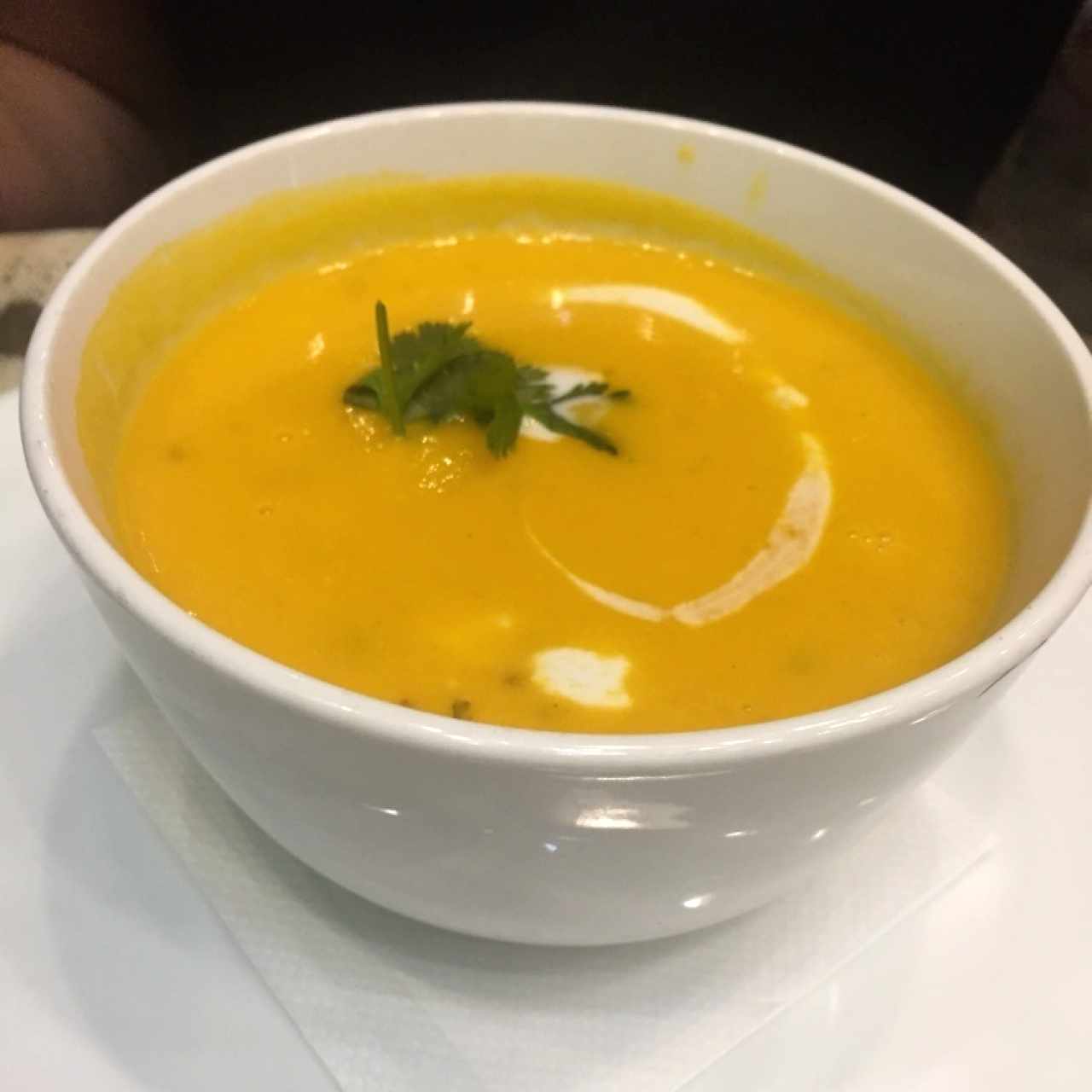 Sopa de zanahoria