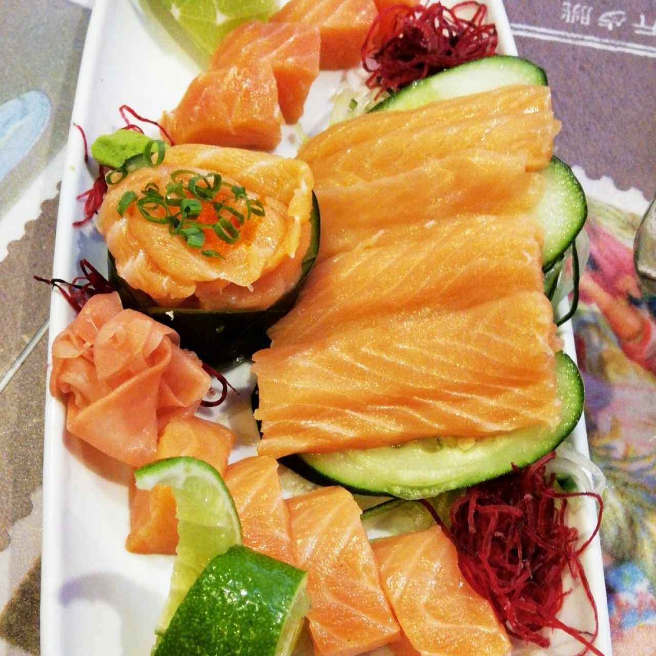Sashimi de Salmón 