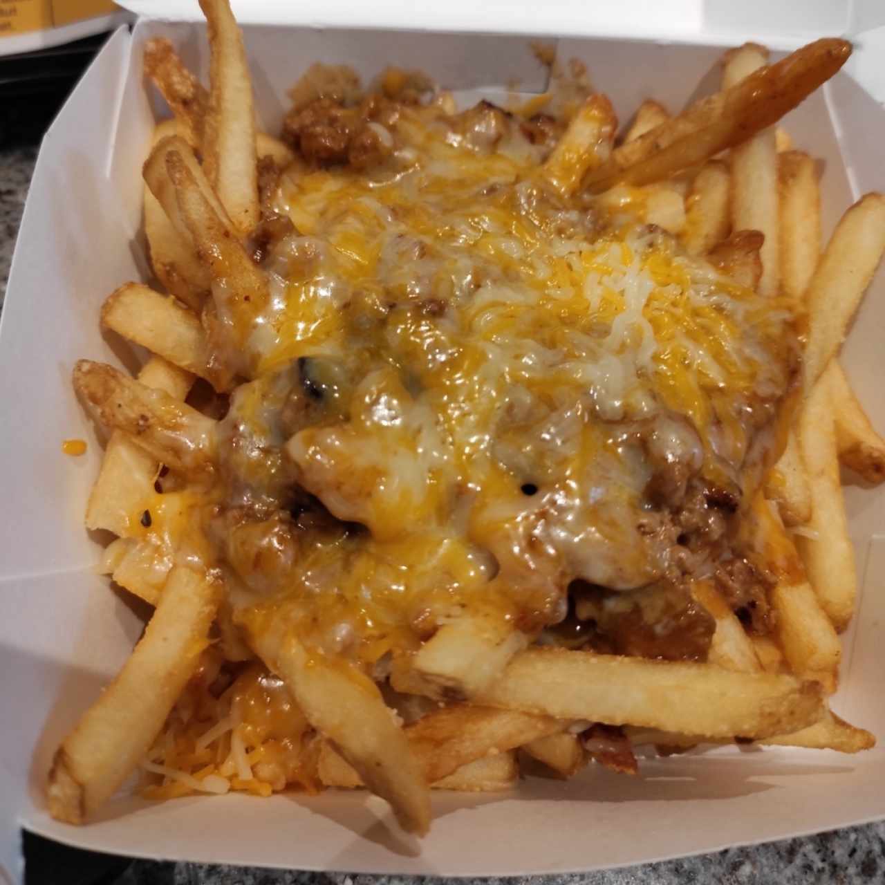 Acompañamientos - Chili Cheese Fries