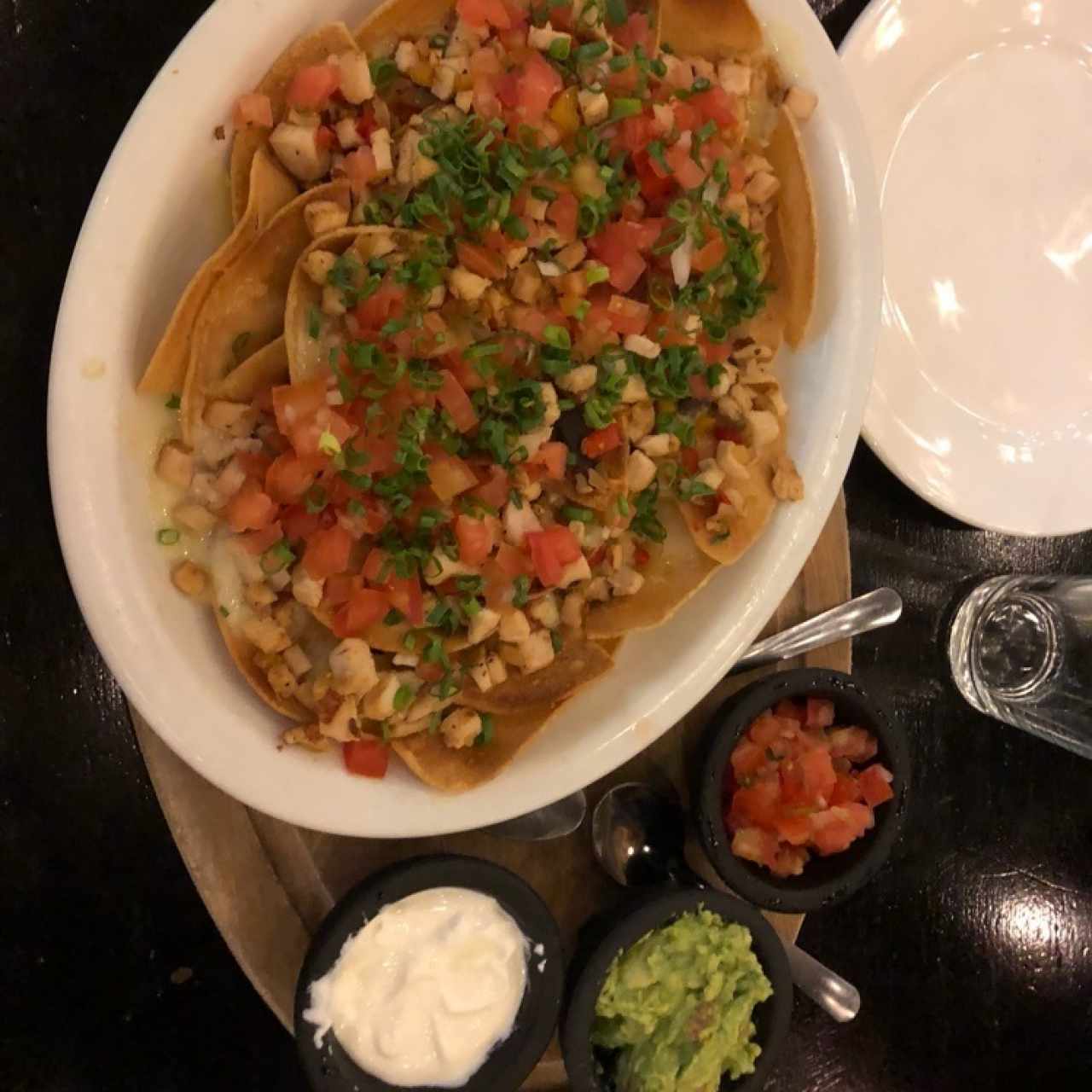 Nachos con pollo