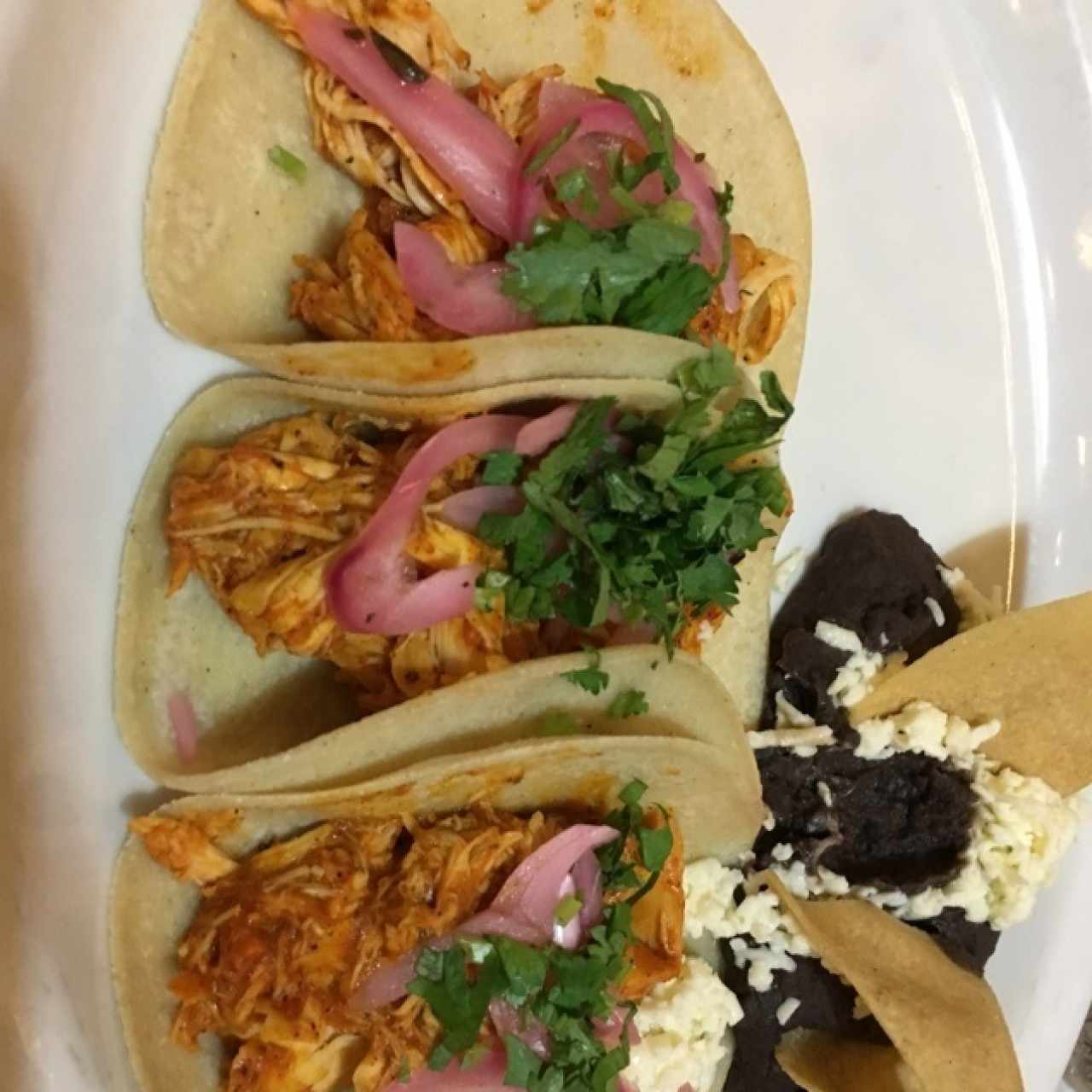 tacos de pollo