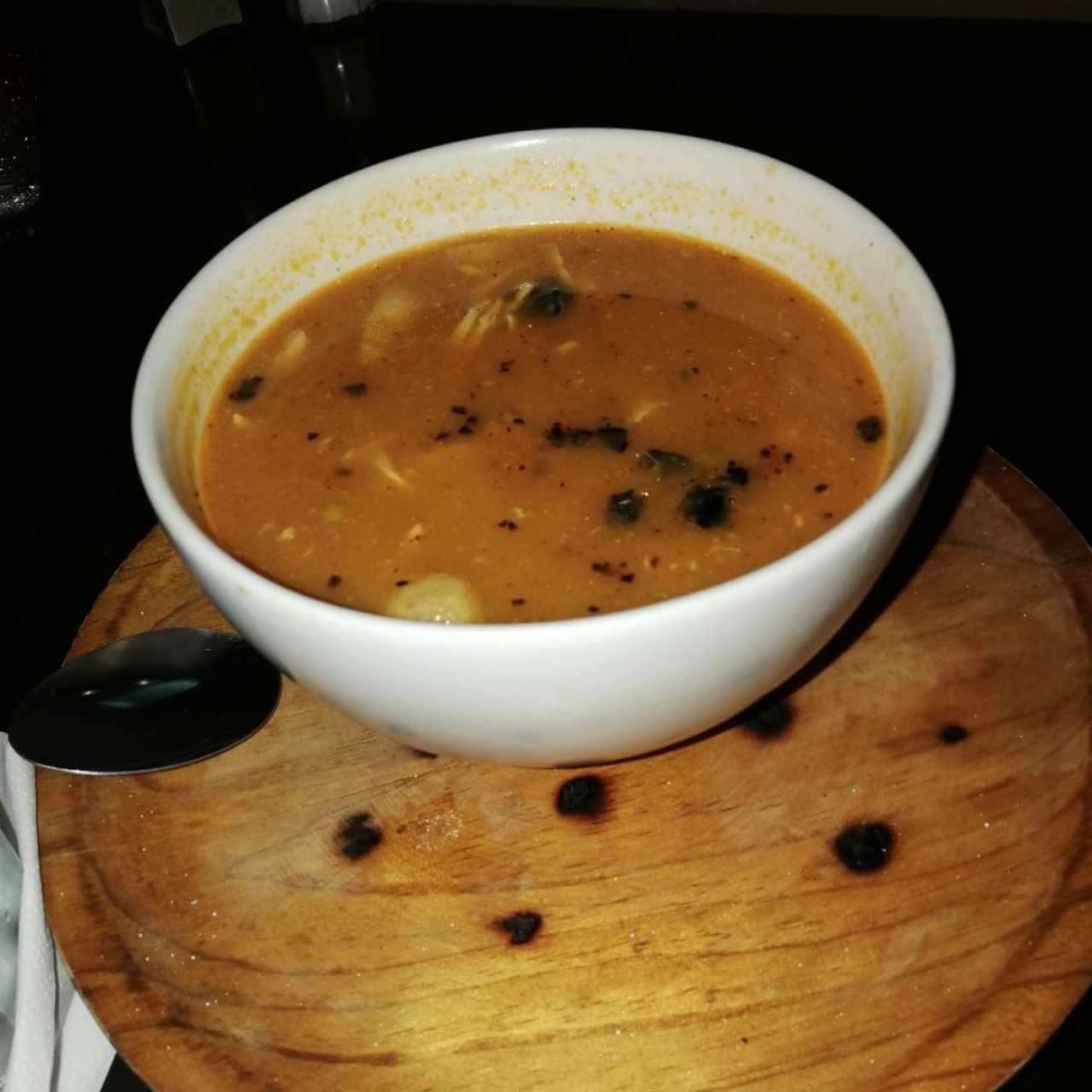 sopa de tortilla