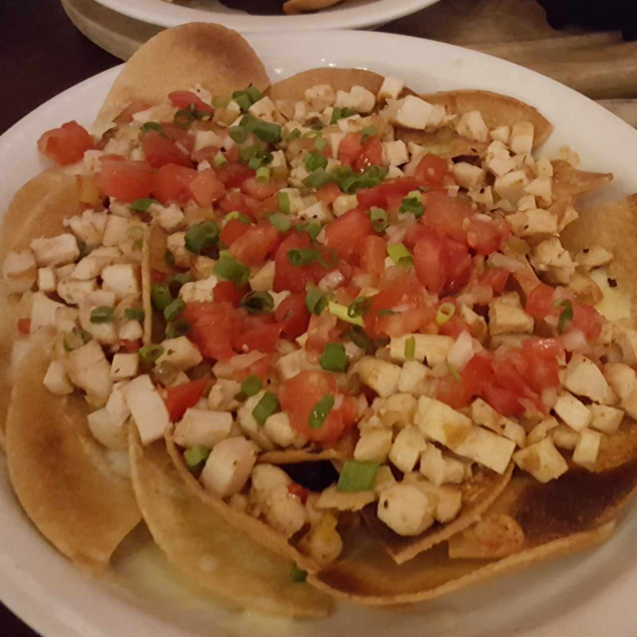 nacho de pollo