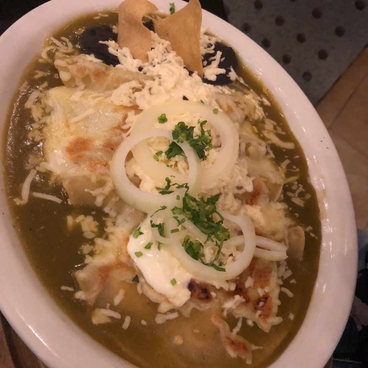 enchilada de pollo