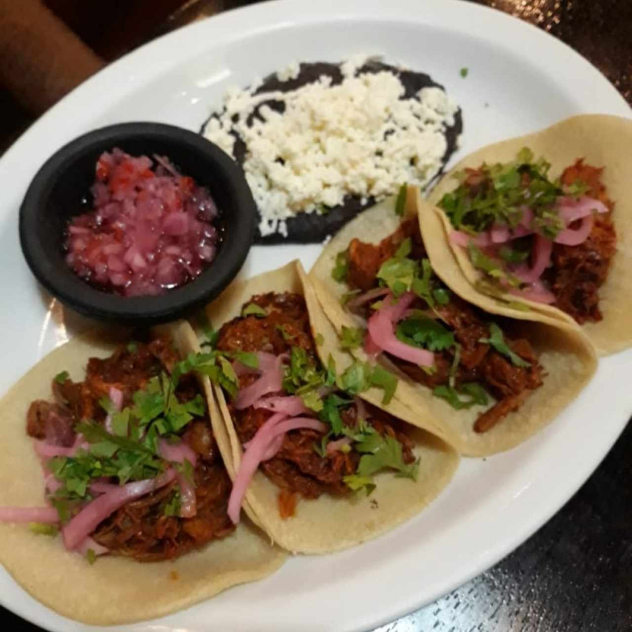 Tacos cochinita