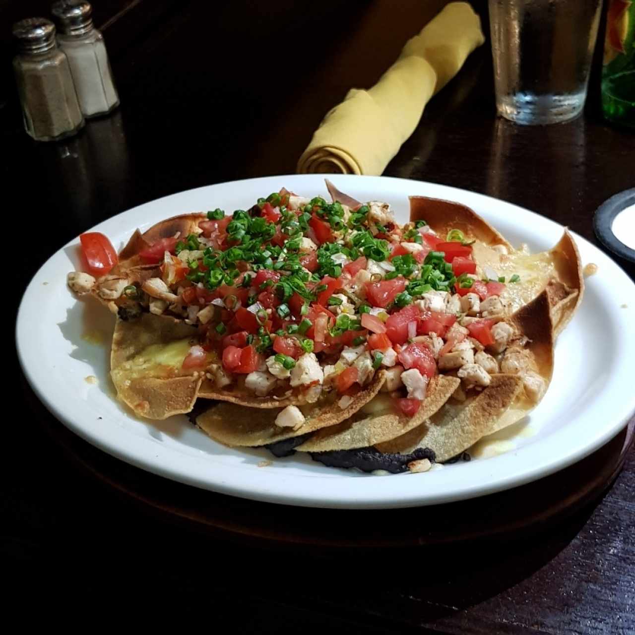 Nachos con Pollo