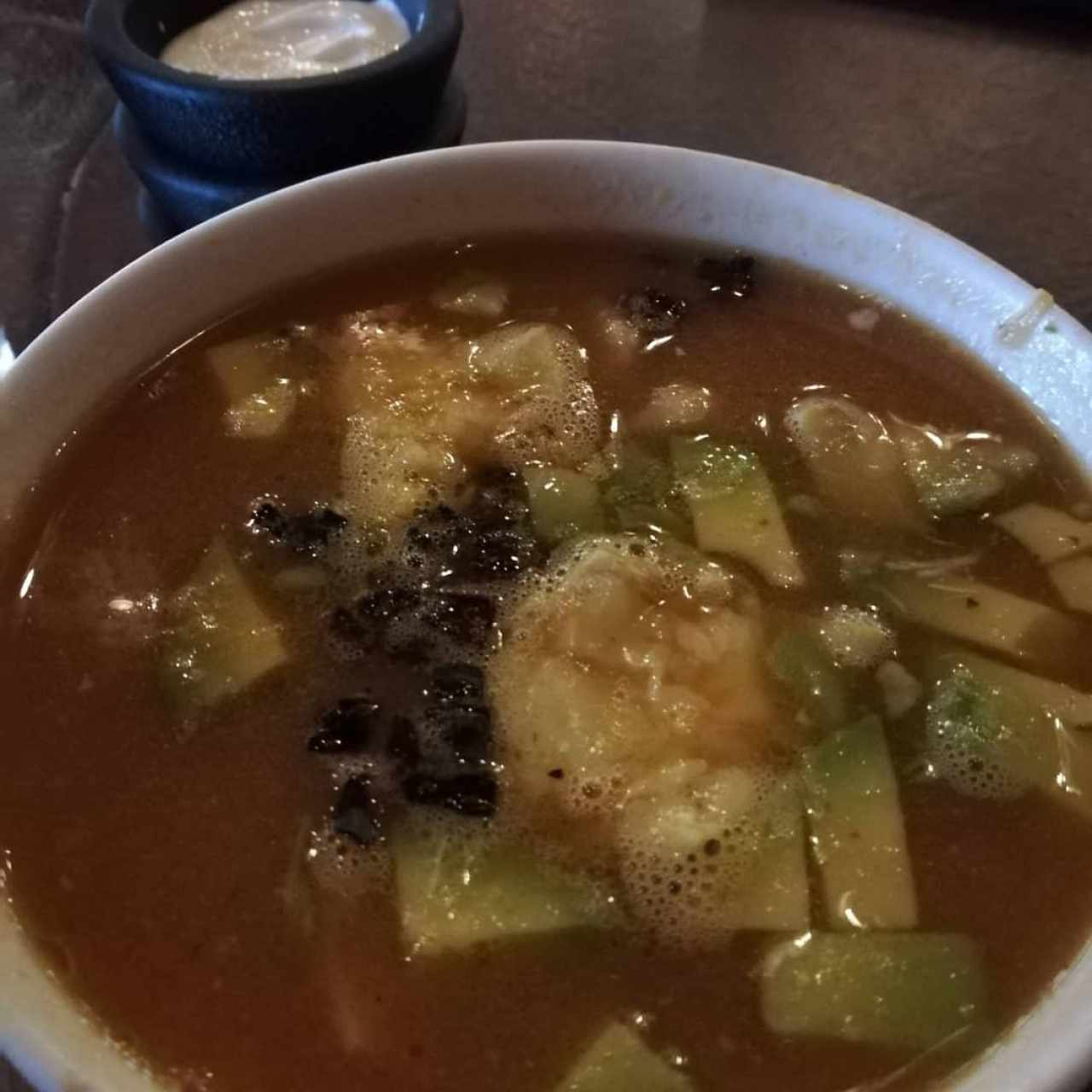 sopa azteca