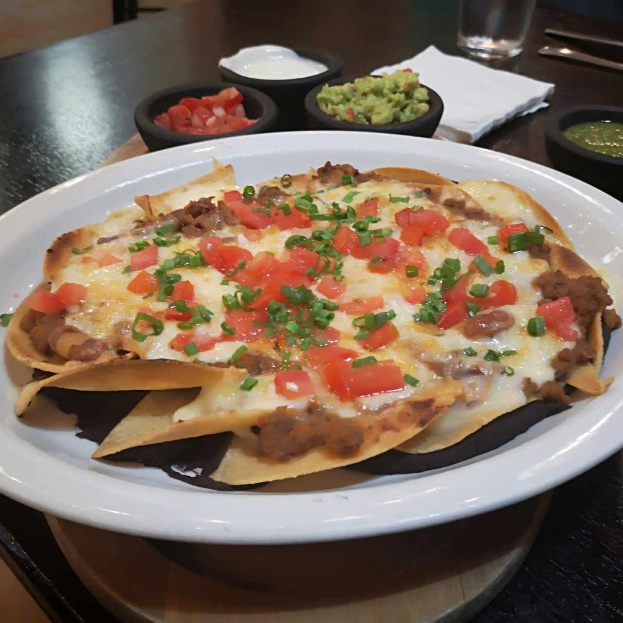 nachos tres quesos