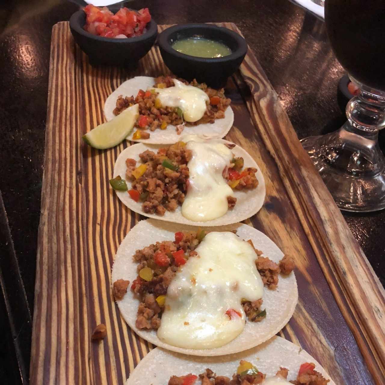 Tacos de Chorizo