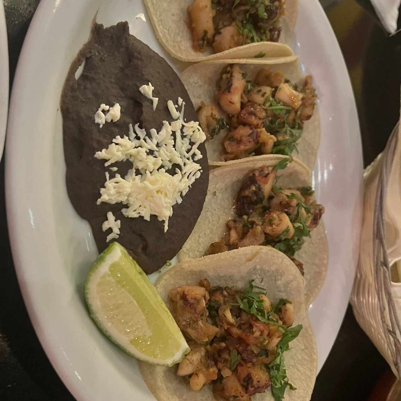 Tacos - Pulpo al Mojo