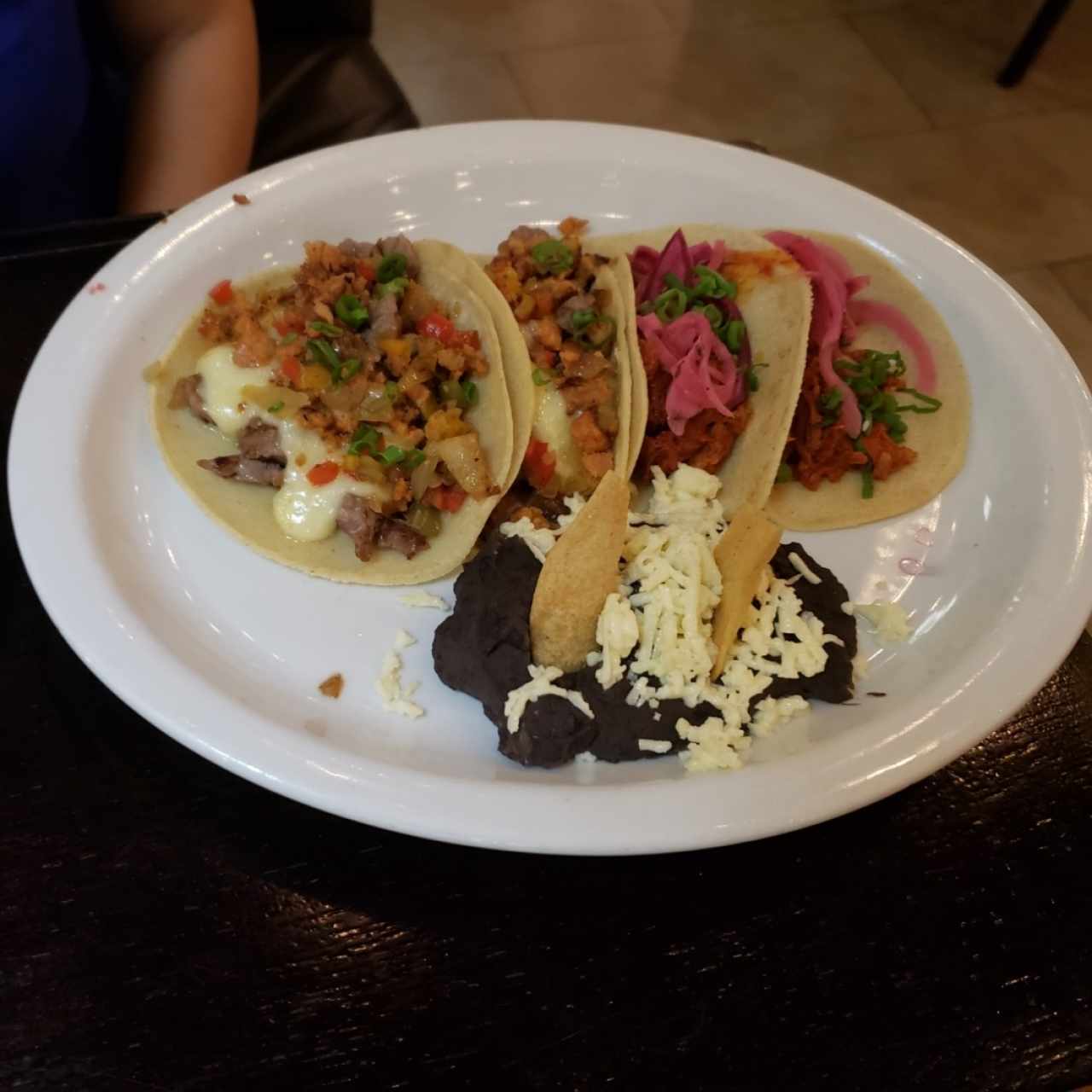 Tacos campechano y cochinita pibil