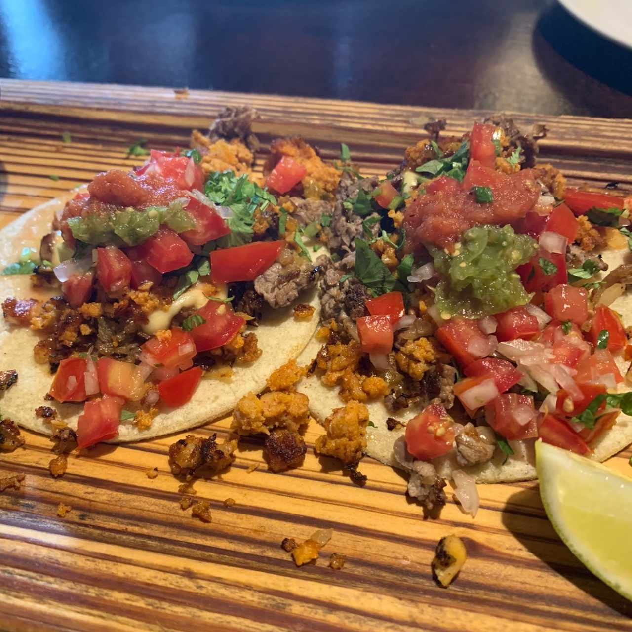 Tacos campechanos 