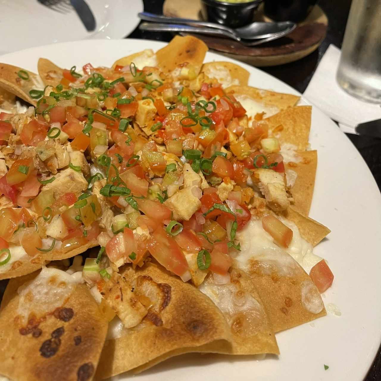 Nachos de pollo