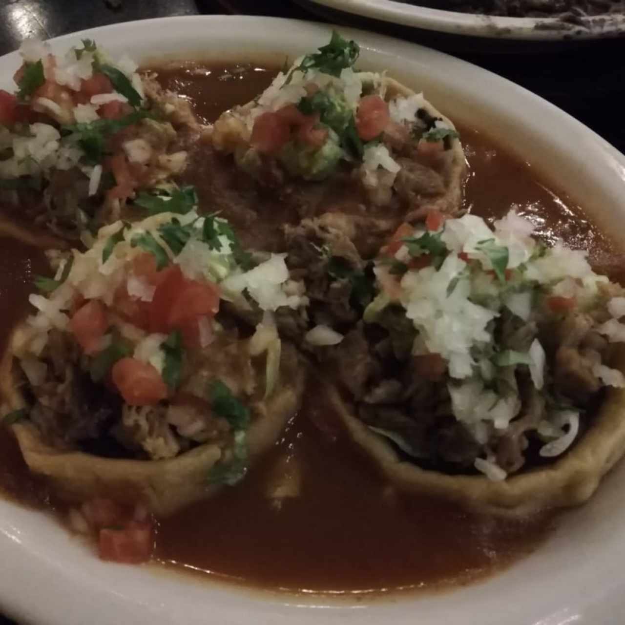 sopes ahogados