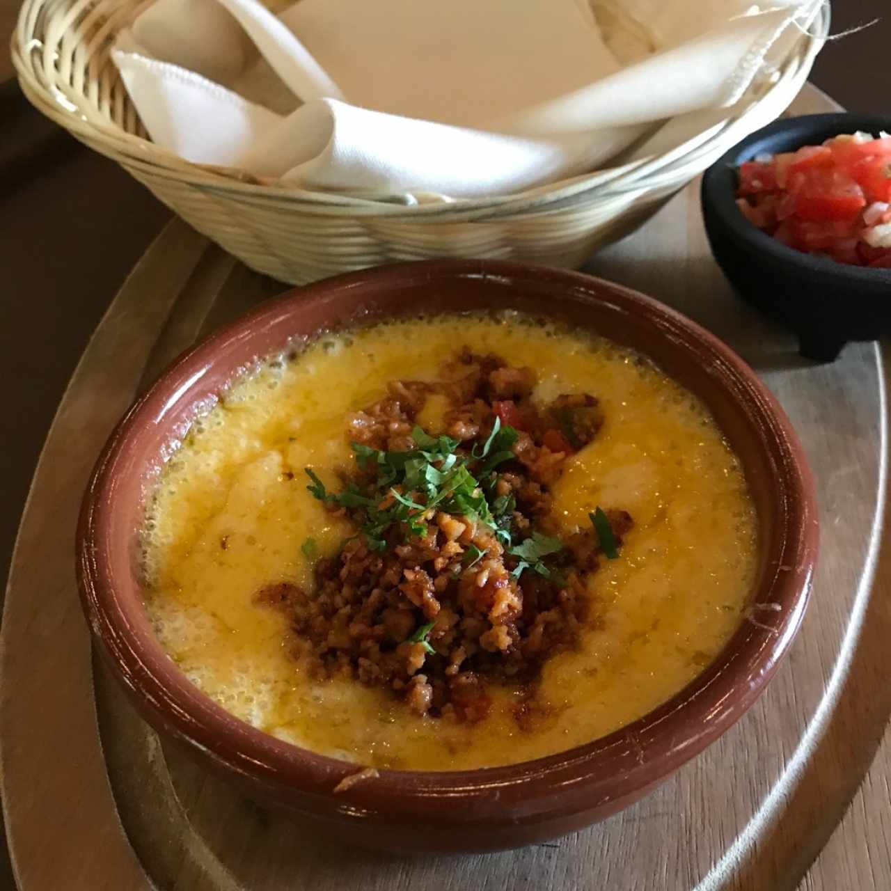 Queso fundido