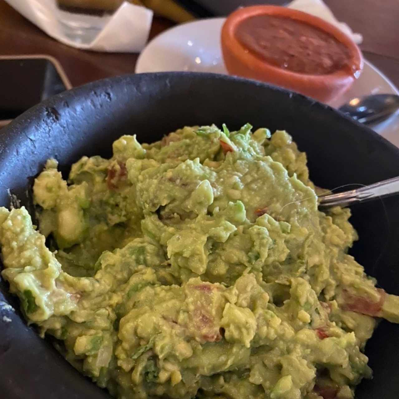 Totopos, Salsa y Guacamole