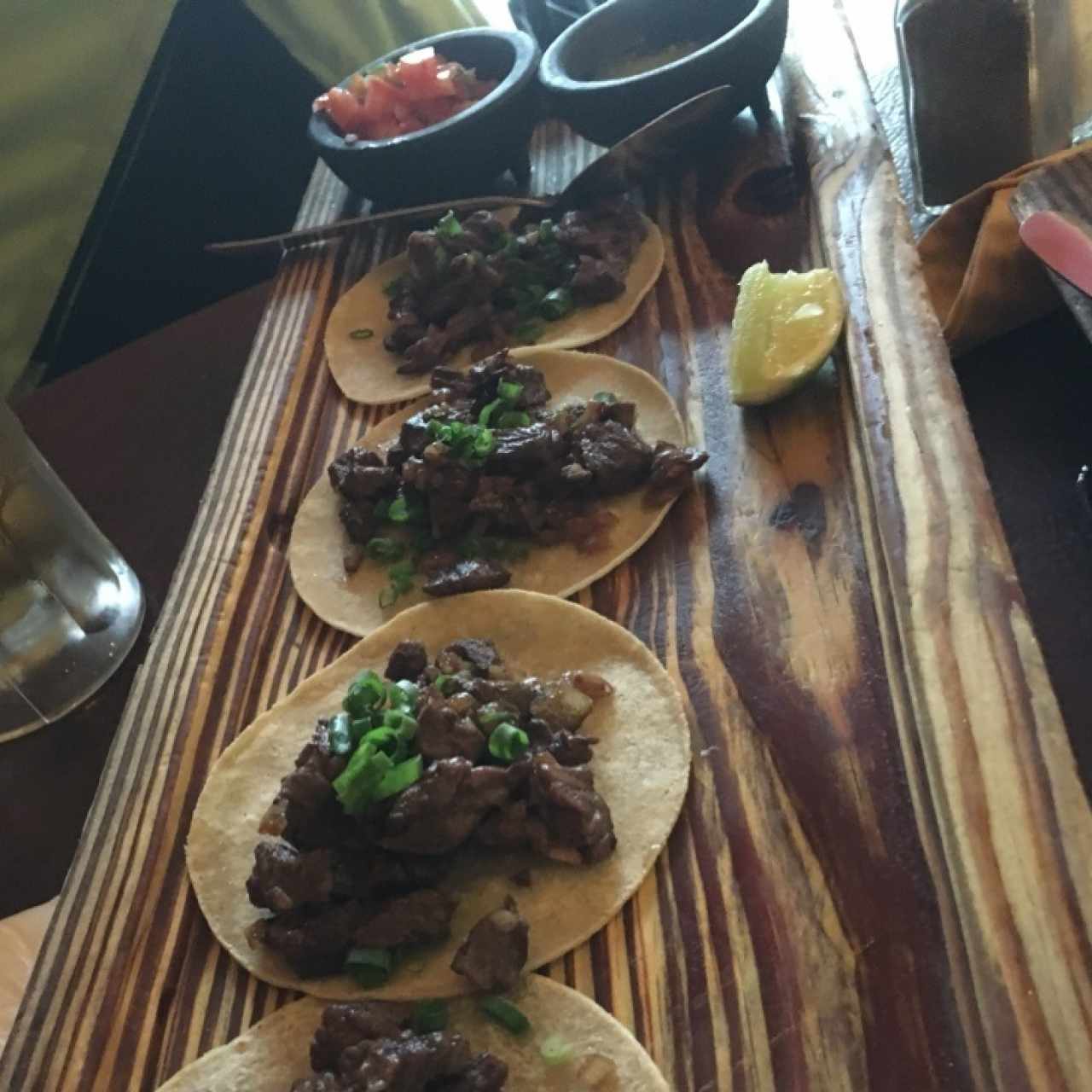 tacos arrachera