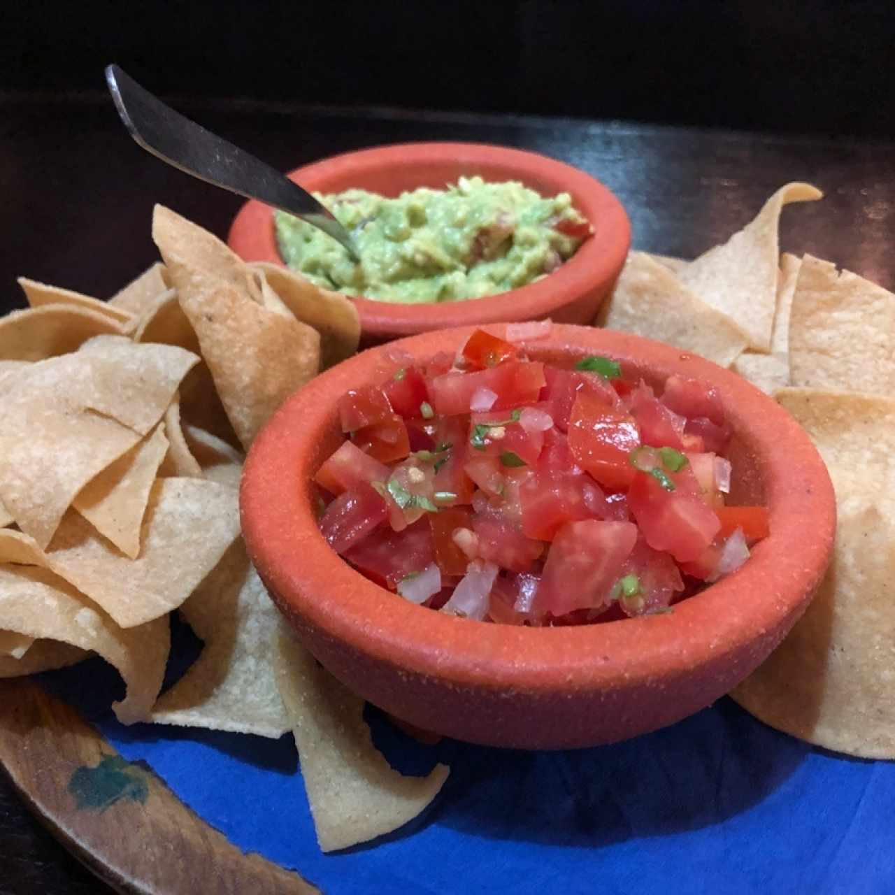 guacamole y pico de gallo