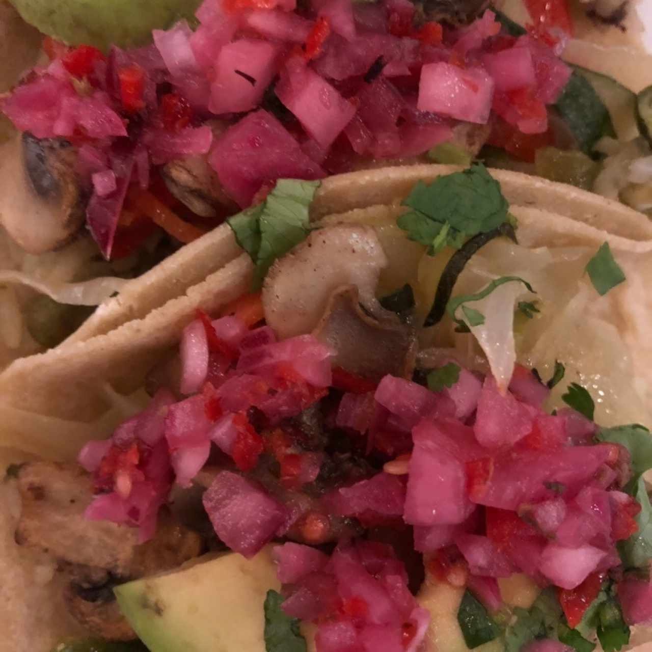 Tacos adaptados para veganos