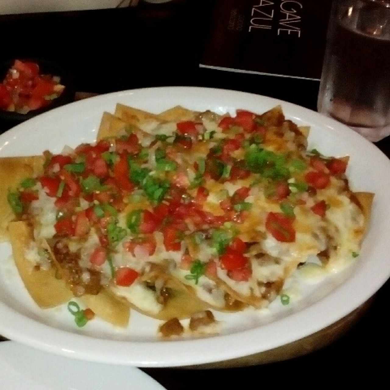 Nachos 3 quesos