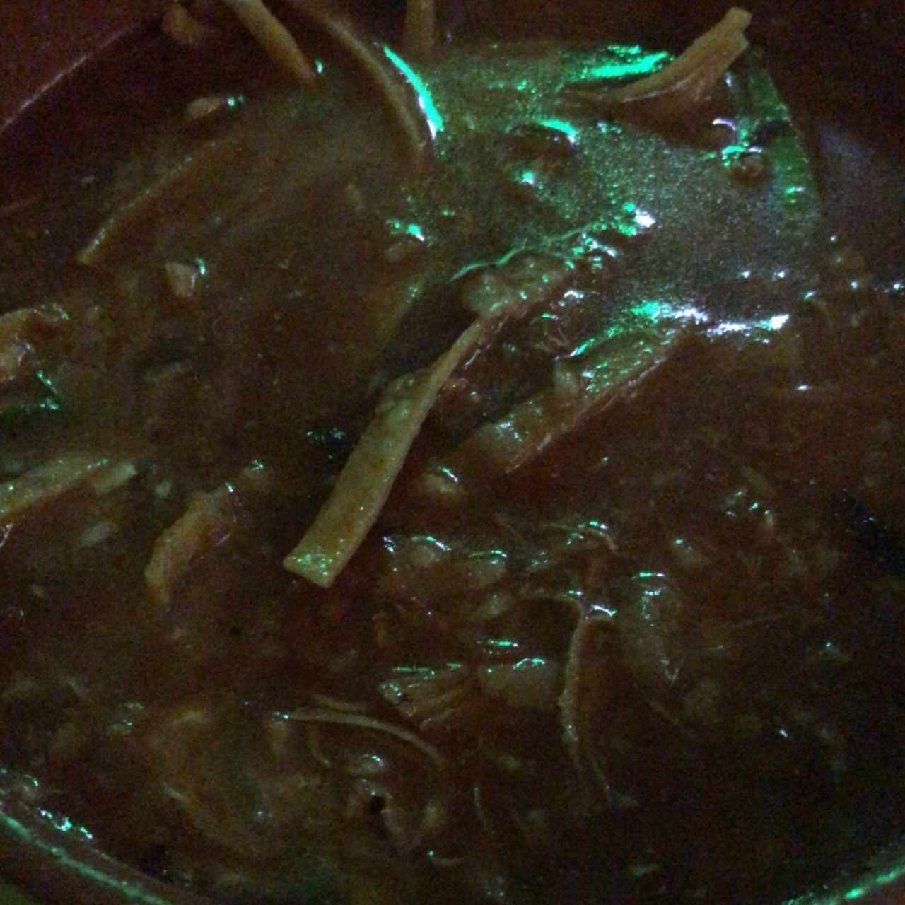 sopa de tortillas