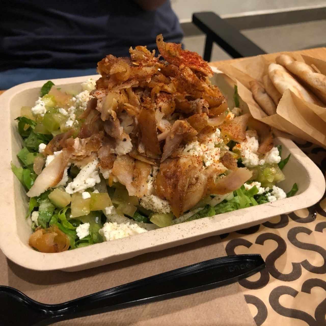 Greek Salad - Chicken Yeero