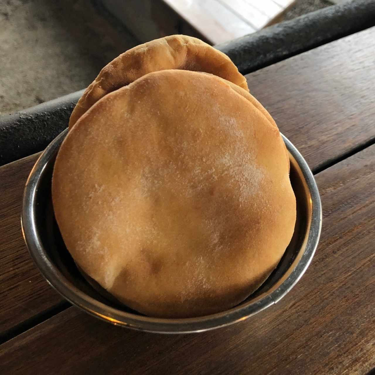Bowl Pan Pita para el Hummus