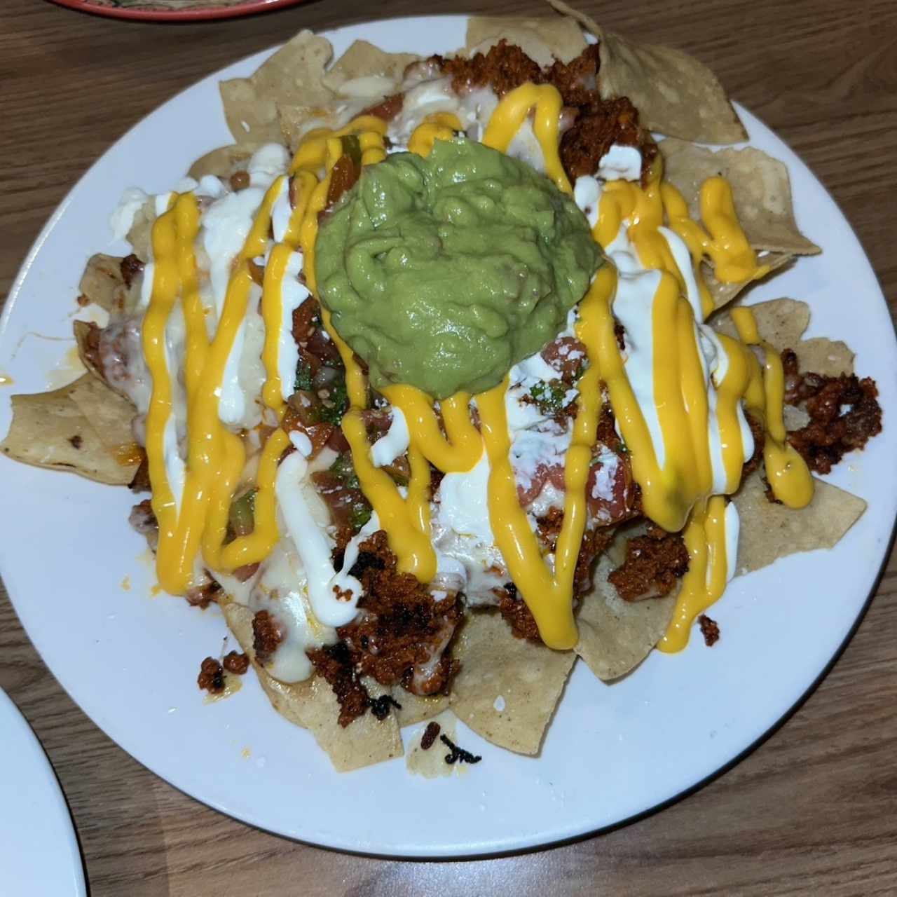 Nachos longaniza