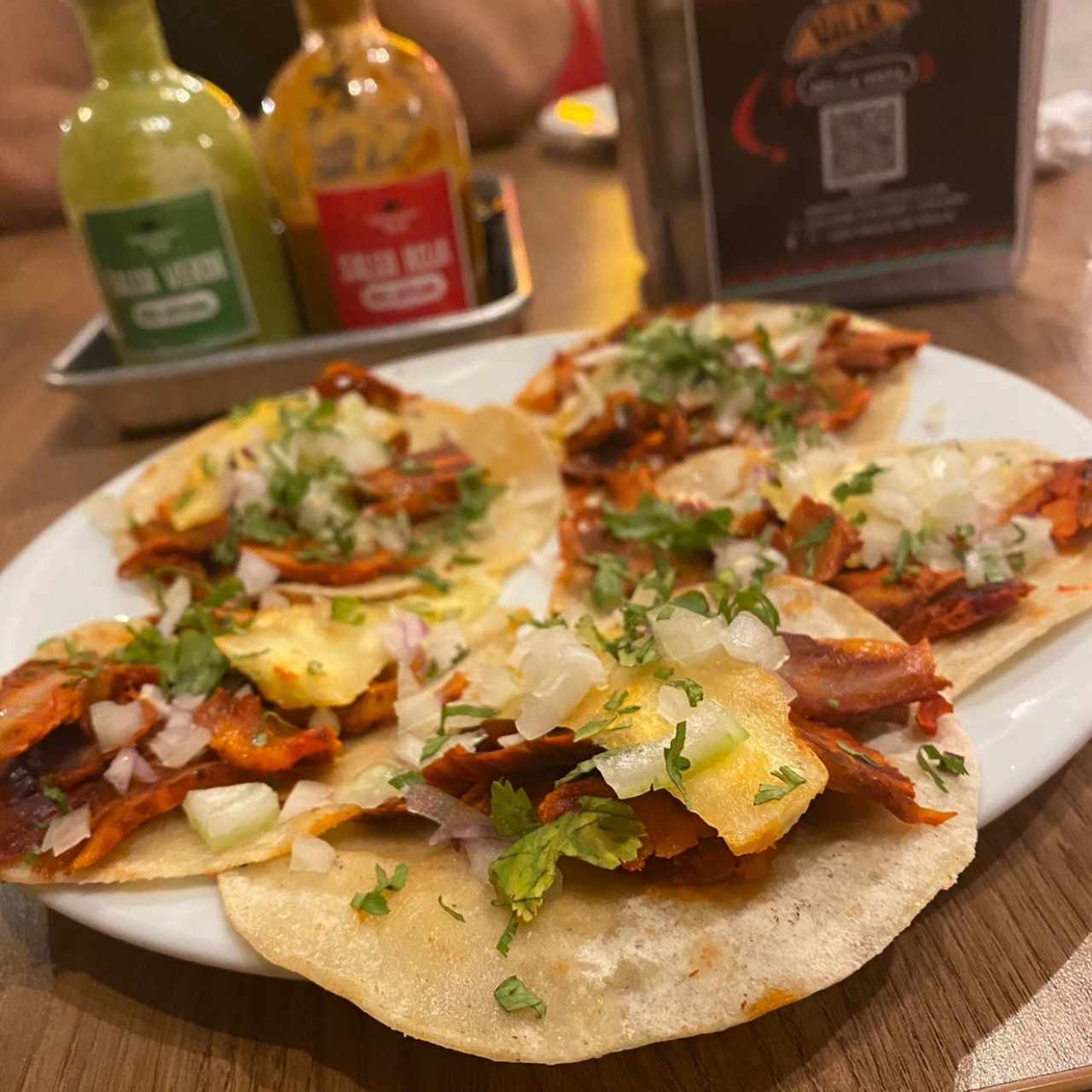 Tacos al pastor (5 unidades) 