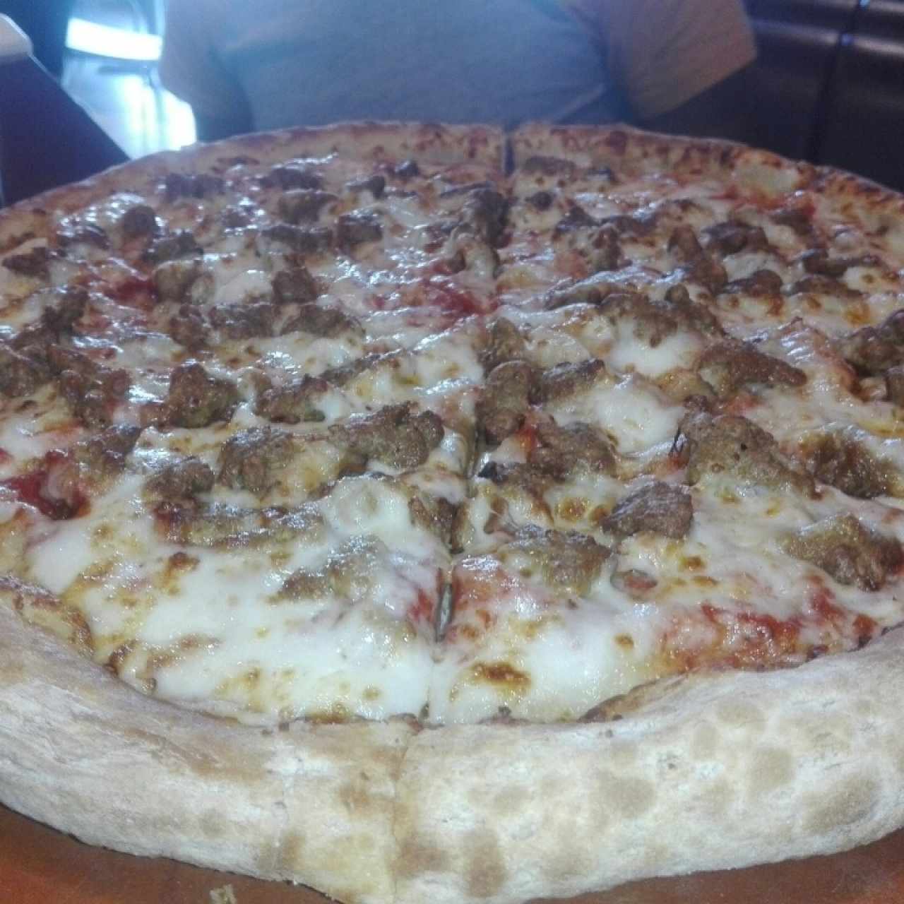 pizza de chorizo