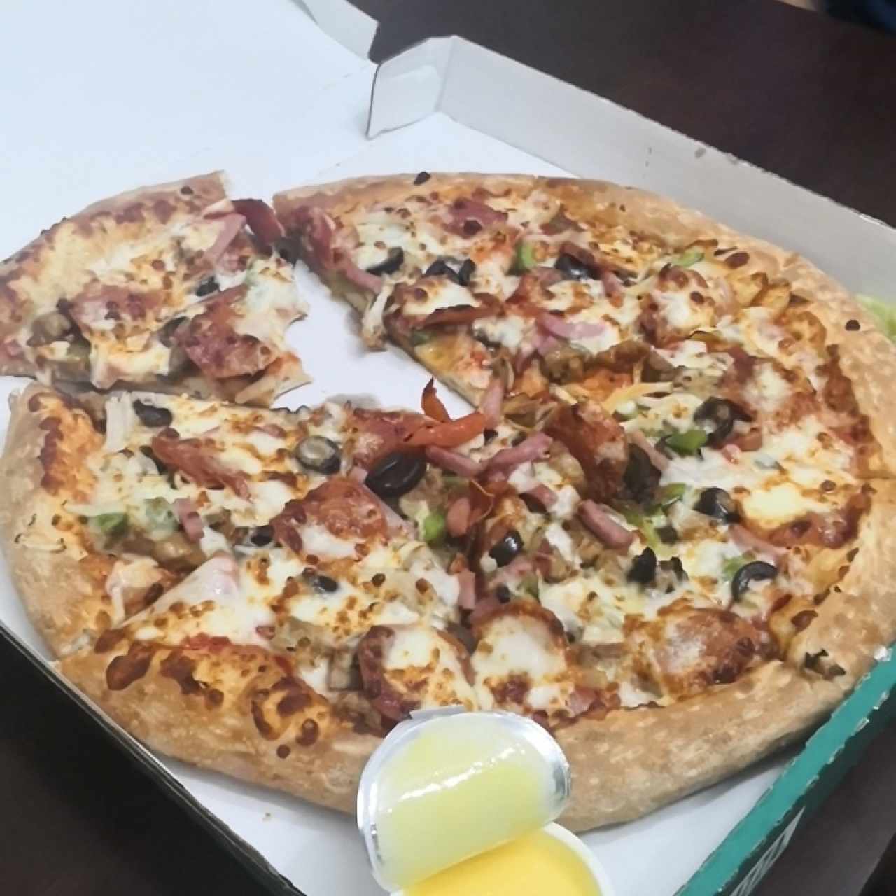 The works pizza