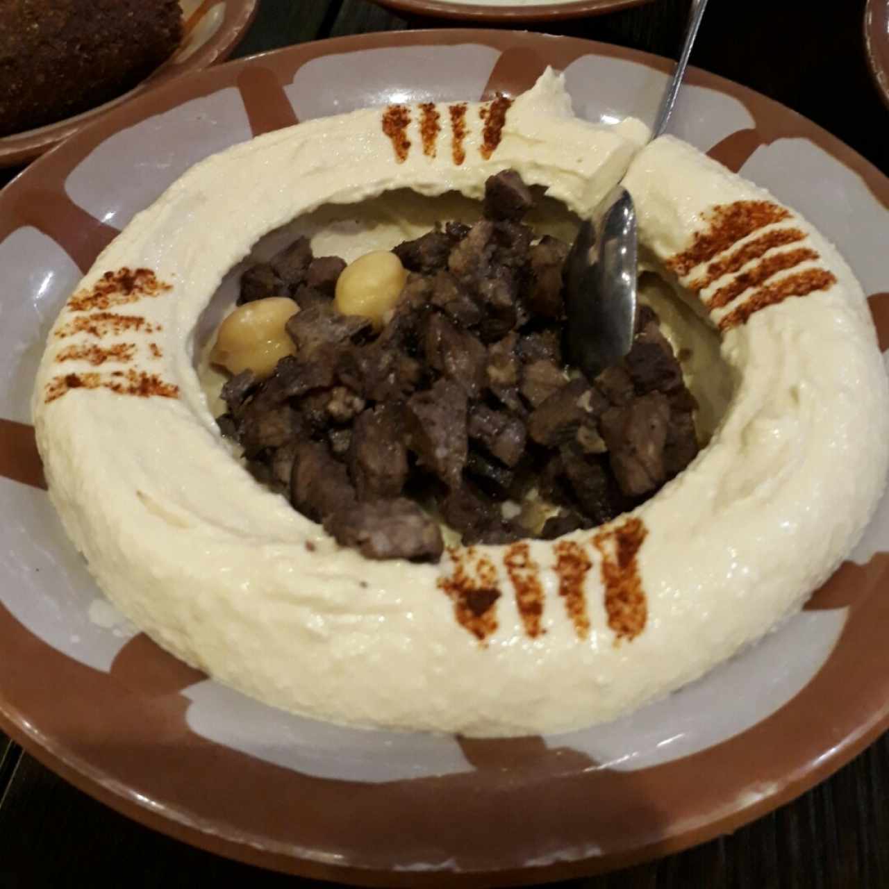 Humus con kefte