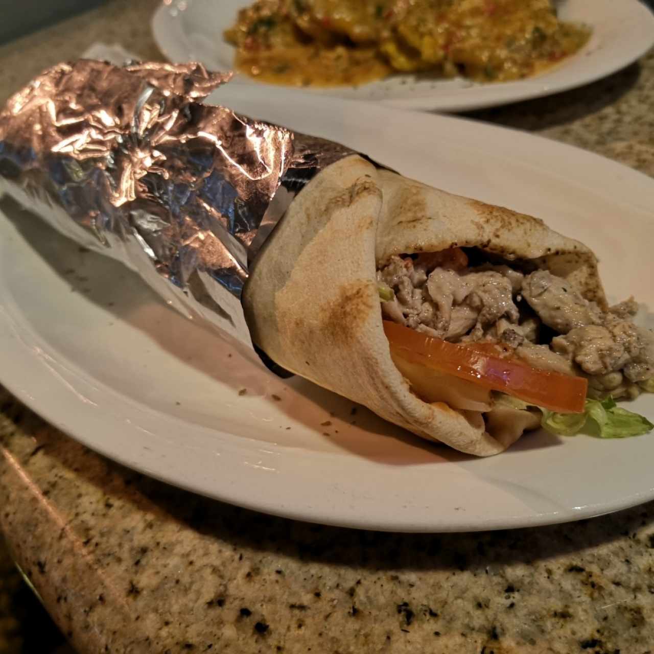 shawarma de pollo