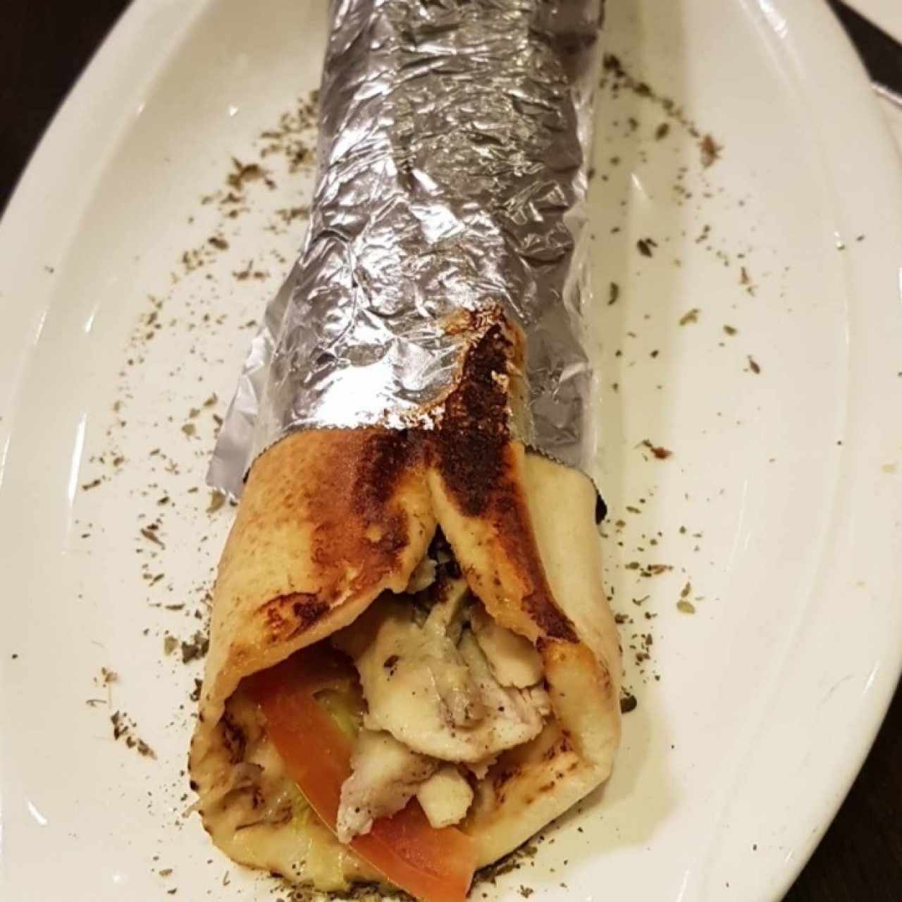 Shawarma de pollo