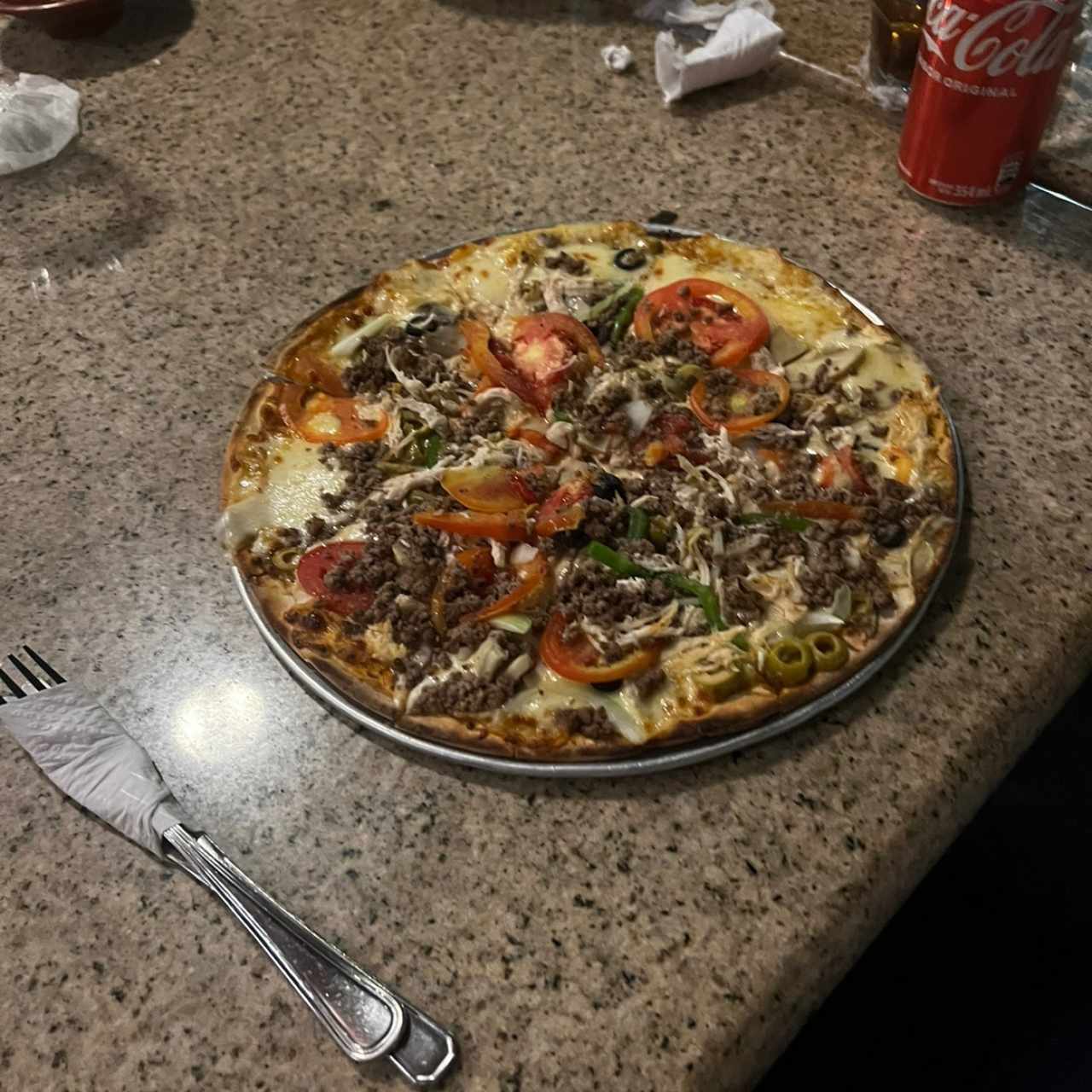 Pizzas Chicas - Pizza Combinación mediana