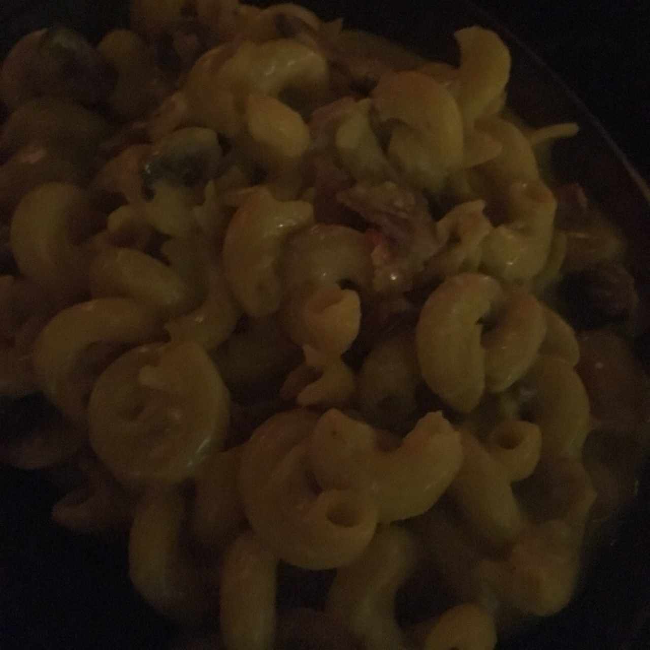 Mac and cheese de hongos