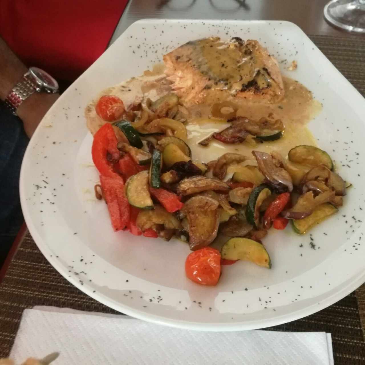 salmon al grill