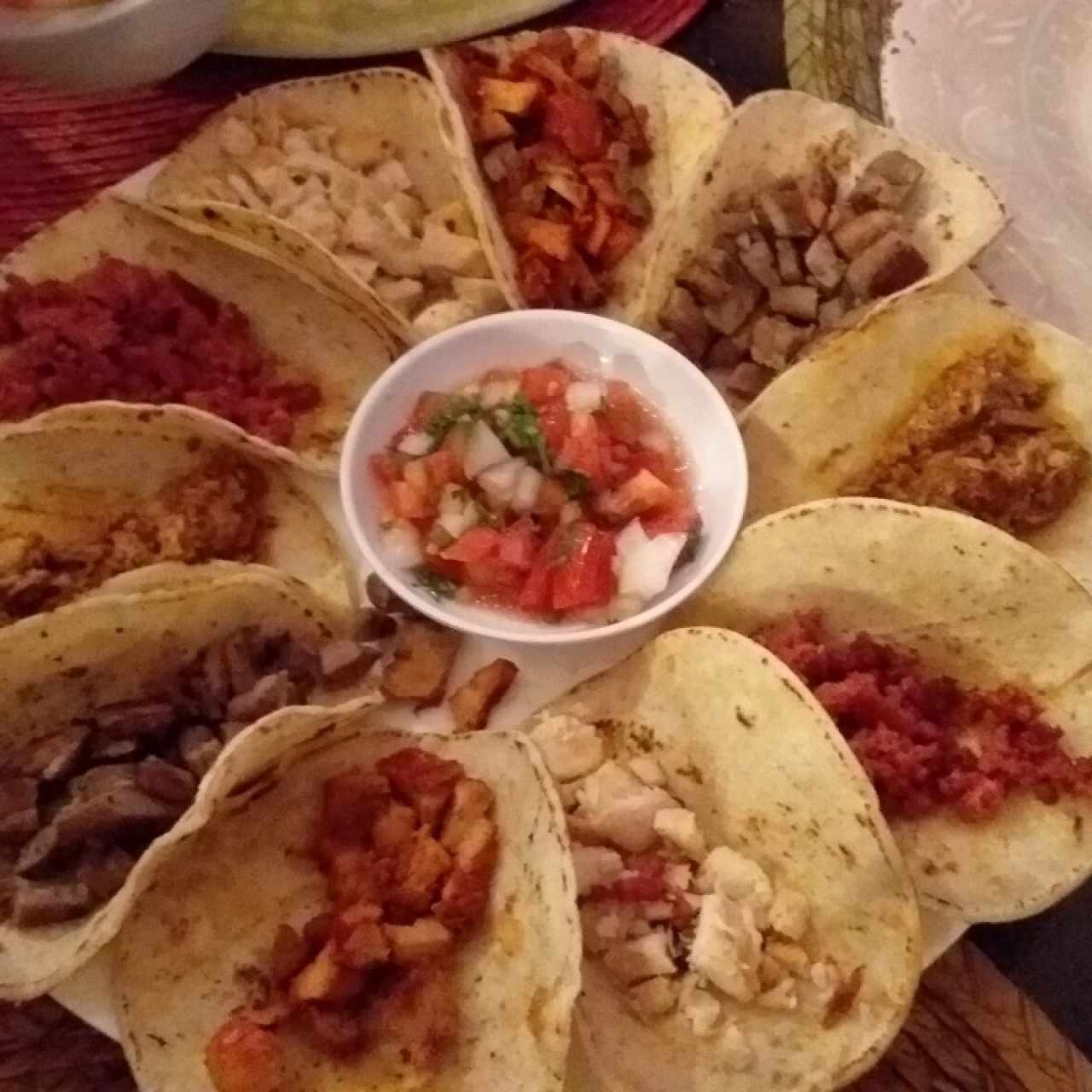 Bandeja de Tacos