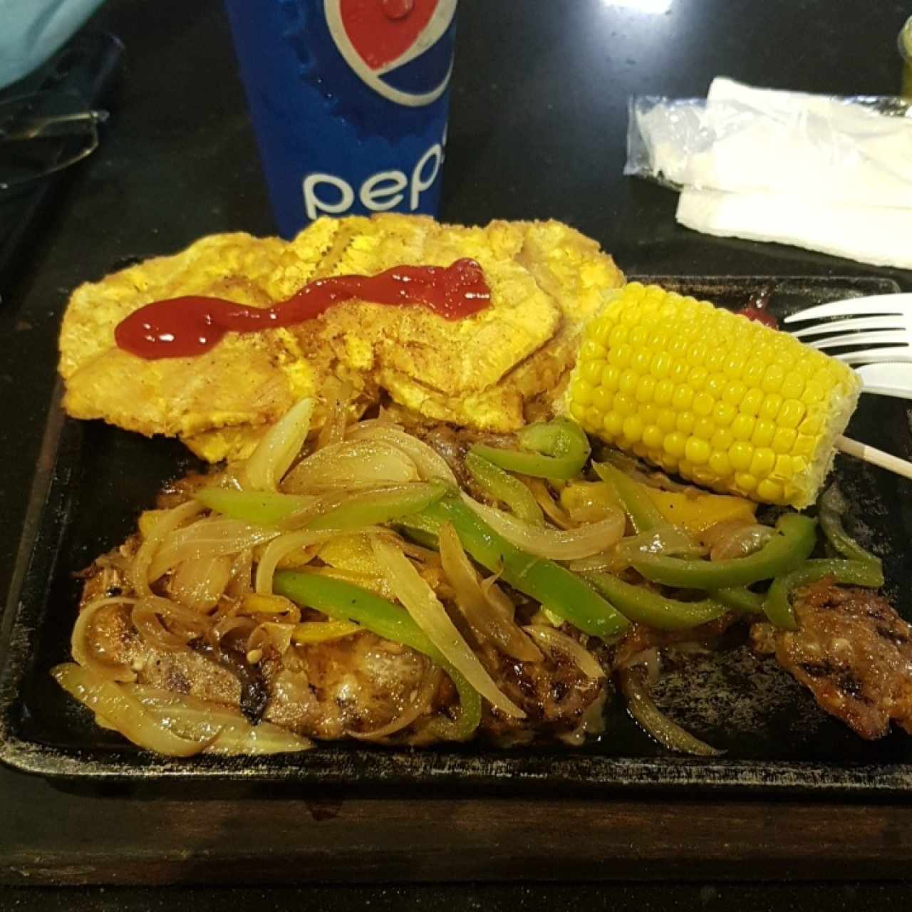 Rip Loin con Vegetales