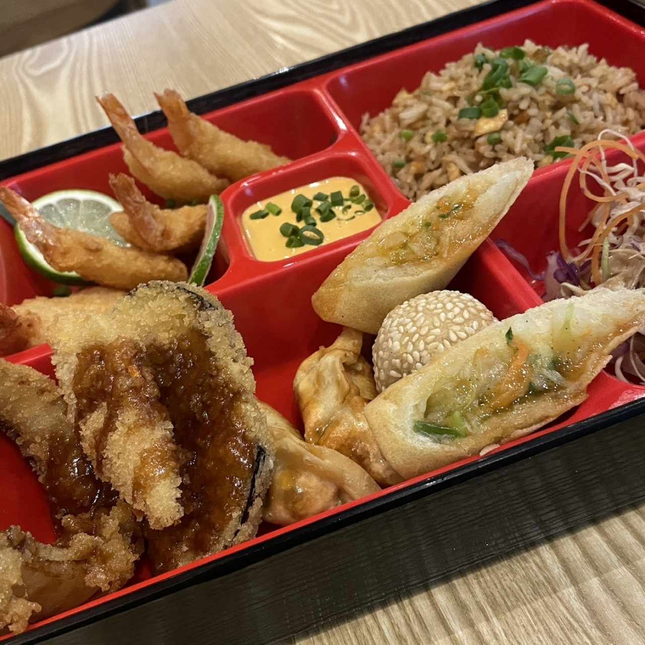 Bento Box - Ebi Tempura Set