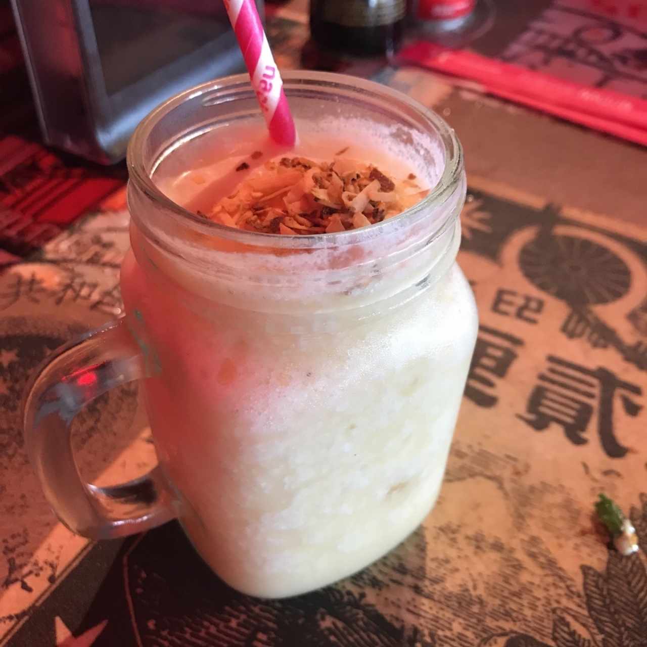 limonada de piña y coco